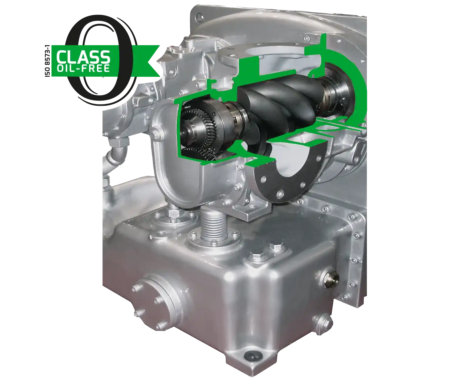 Oil-Free Rotary Screw Air Compressor